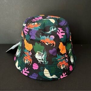 Disney The Little Mermaid Reversible Bucket Hat NEW